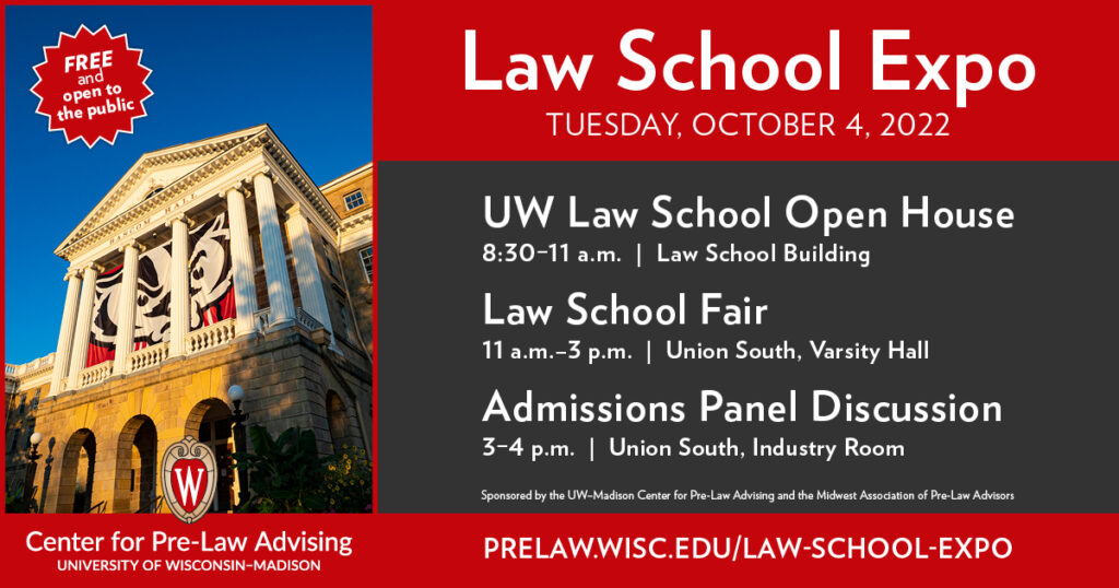 UWMadison Law School Expo Center for PreLaw Advising