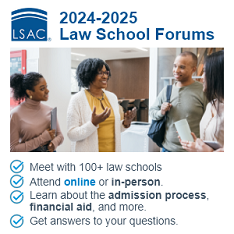 Law School Forum poster